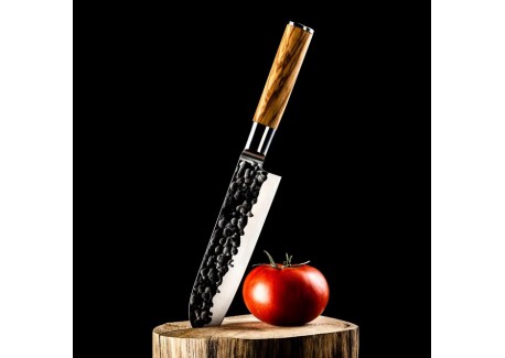 Olive Couteau Santoku 18 cm