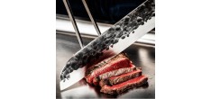 Olive Couteau Santoku 18 cm