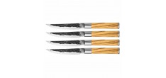 Olive Set de Couteaux à Steak 4 pcs