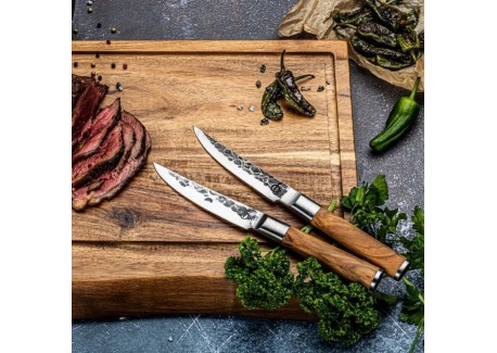 Olive Set de Couteaux à Steak 4 pcs