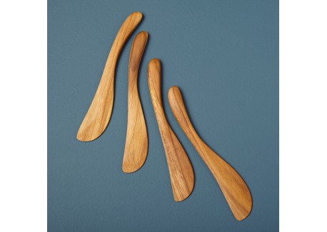 Tartineurs en Teck 4 pcs