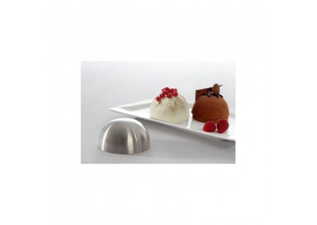 Moules Domes Inox 8 cm 4 pcs