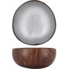 Voir la slide Bol en Noix de Coco Gris Argent Métallique 14 cm 