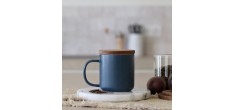 Tasse à Thé avec Infuseur 0,30 L Bleu Foncé