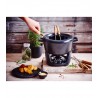 Voir la slide Nori Service à Fondue Fonte Emaillée Noir Mat 2 L