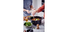 Nori Ronde Gietijzeren Braadpan 5 L Zwart (26 cm)
