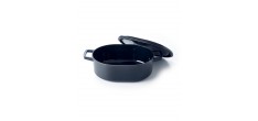 Nori Cocotte Fonte Ovale 5,5 L Noir (31 cm)