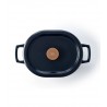 Voir la slide Nori Cocotte Fonte Ovale 5,5 L Noir (31 cm)