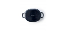 Nori Cocotte Fonte Ovale 5,5 L Noir (31 cm)