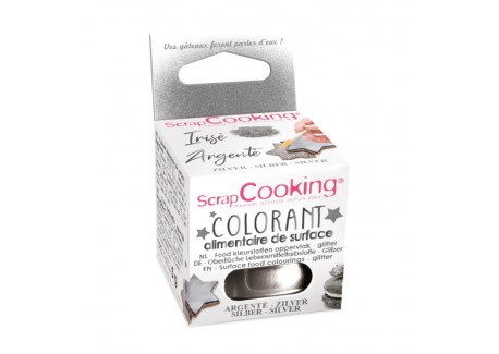 Colorant Alimentaire de Surface Argent 5 g