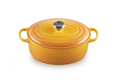 Signature Ovale Gietijzeren Stoofpot 4,7 L Nectar geel (29cm)