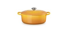 Cocotte Fonte Signature Ovale 4,7 L Jaune Nectar (29 cm)