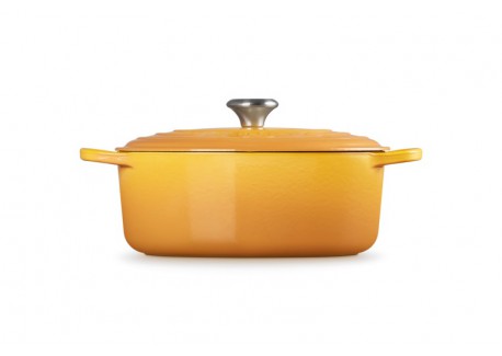 Signature Ovale Gietijzeren Stoofpot 4,7 L Nectar geel (29cm)