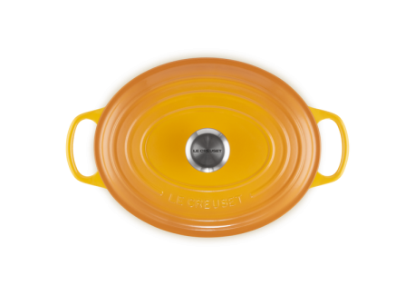 Cocotte Fonte Signature Ovale 4,7 L Jaune Nectar (29 cm)