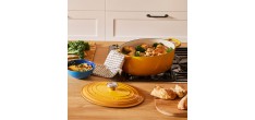 Cocotte Fonte Signature Ovale 4,7 L Jaune Nectar (29 cm)