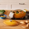 Zie dia Signature Ovale Gietijzeren Stoofpot 4,7 L Nectar geel (29cm)