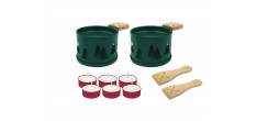 Lumi Raclette à la Bougie Duo Coffret Sapin 