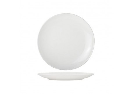 Adesso Assiette Plate Blanche 21 cm