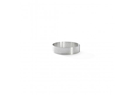 Geperforeerde Ronde Taartvorm Valrhona 8,5x2 cm