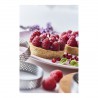 Voir la slide Cercle à Tarte Perforé Rond Valrhona 8,5x2 cm