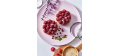 Cercle à Tarte Perforé Rond Valrhona 8,5x2 cm