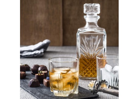 Selecta Whiskykaraf Glas 1 Liter