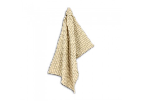 Origin Torchon Nid d'Abeille Beige Sable 40x60 cm