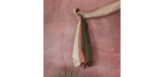 Origin Torchon Nid d'Abeille Beige Sable 40x60 cm