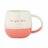 Voir la slide Mug Message You Got This Corail 340 ml