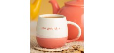 Mug Message You Got This Corail 340 ml