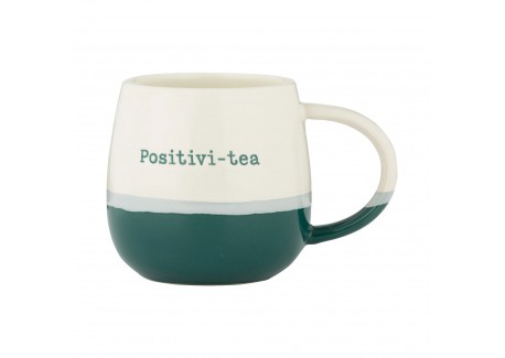 Mug Message Positivi-Tea Vert 340 ml
