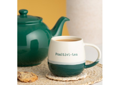 Mug Message Positivi-Tea Vert 340 ml