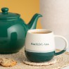 Zie dia Koffiebeker Groen 'Positivi-Tea' 340 ml