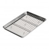Voir la slide Plaque à Dresser Japonaise avec Grille en Inox 25,6x17,6 cm