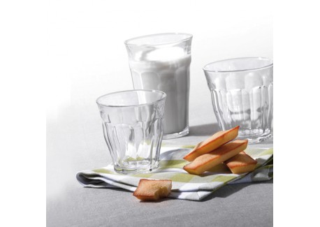 Picardie Gobelet à Eau Transparent 25 cl 9 cm 