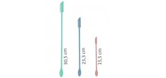 Slim Set Spatules Cuillères Silicone pour Bocaux 3 pcs