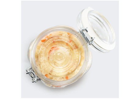 Glazen gistingsgewichten voor pot 8 cm 4 st
