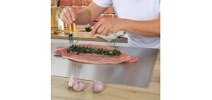 Kneedplank van Geborsteld RVS Geborsteld RVS 50x40 cm