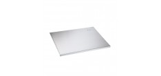 Planche à Pétrir en Inox Brossé 60x50 cm