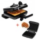 Gaufrier WA 102A Noir Pack LSDC Gaufres Belges