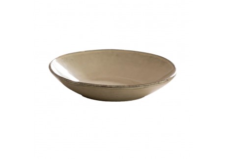 Organic Diepbord Creme Beige 23,5 cm