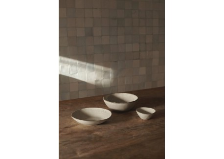 Organic Diepbord Creme Beige 23,5 cm