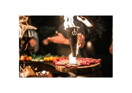 Olive Churrasco Flambadou Flamboir à Lard 100 cm