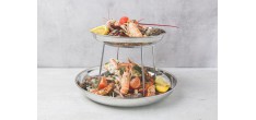 Plateaux pour Fruits de Mer Inox 2 pcs ø26cm & ø35cm