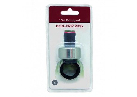 Anneaux Anti-Goutte Inox pour Bouteille de Vin 2 pcs