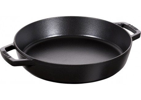 Sauteuse en Fonte 26 cm Noir Mat 2,3 l