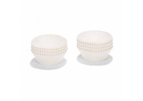 Papieren Cupcake Vormpjes Wit 200 dlg 5 cm