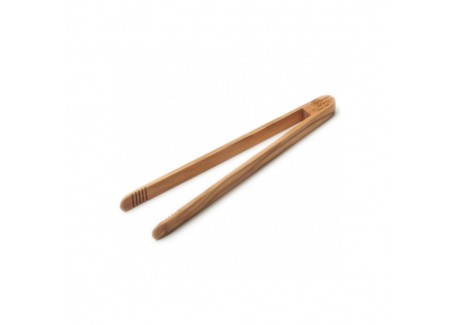 Pince à Toast et Cornichons en Bois d’olivier 16,5 cm