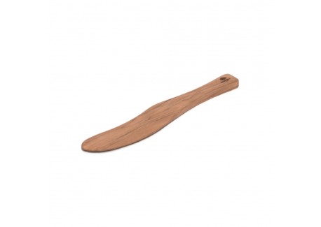 Couteau Tartineur Courbé en Bois d'Olivier 17,5cm