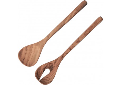 Monaco Olive Wood Saladebestek 30 cm